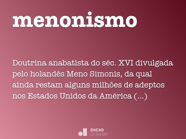 menonismo