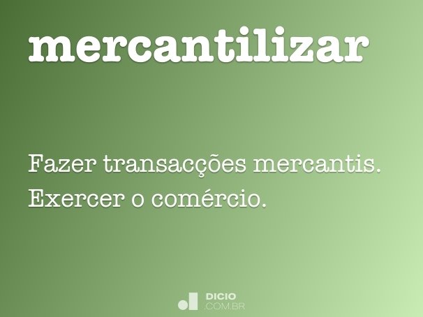 mercantilizar