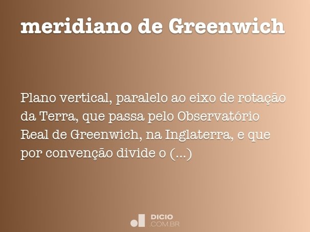 meridiano de Greenwich