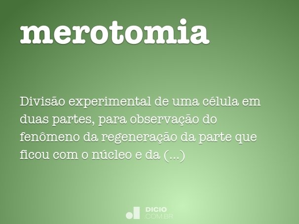 merotomia