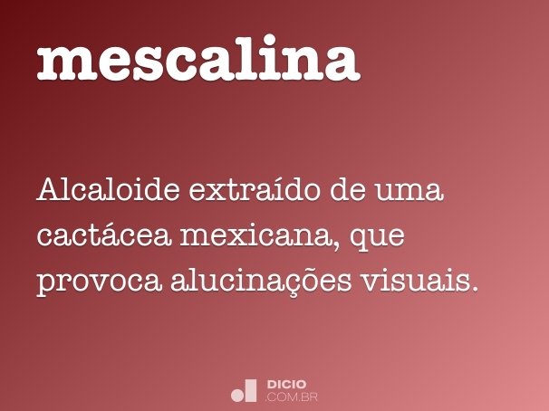 mescalina