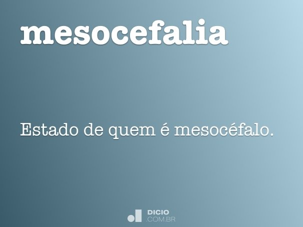 mesocefalia