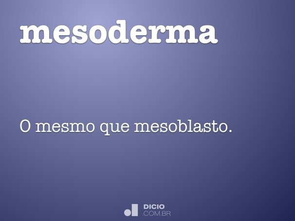 mesoderma