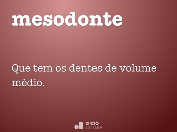 mesodonte