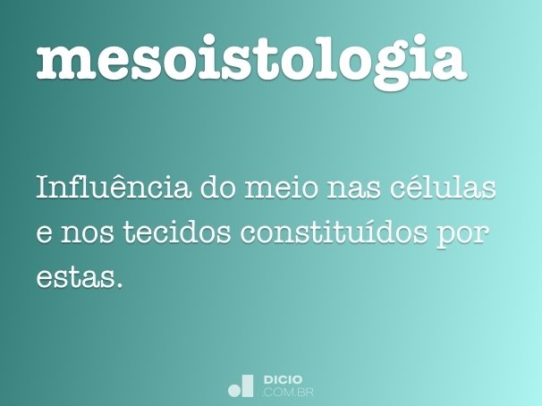 mesoistologia