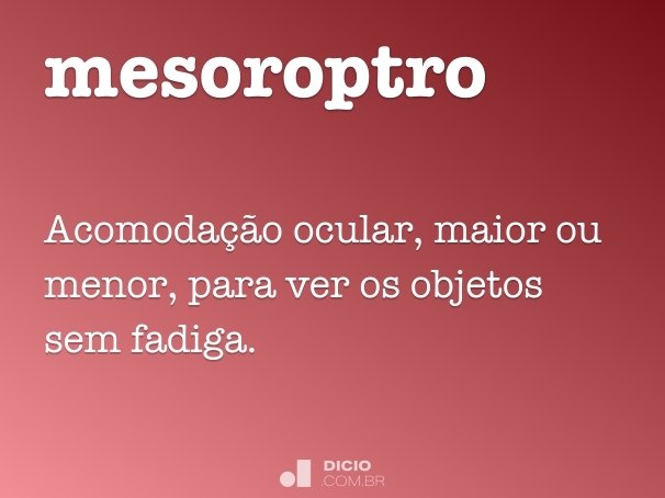 mesoroptro
