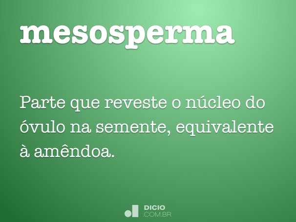 mesosperma