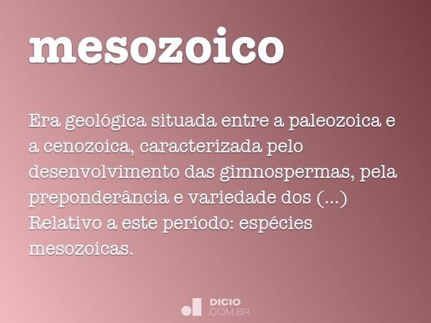 mesozoico