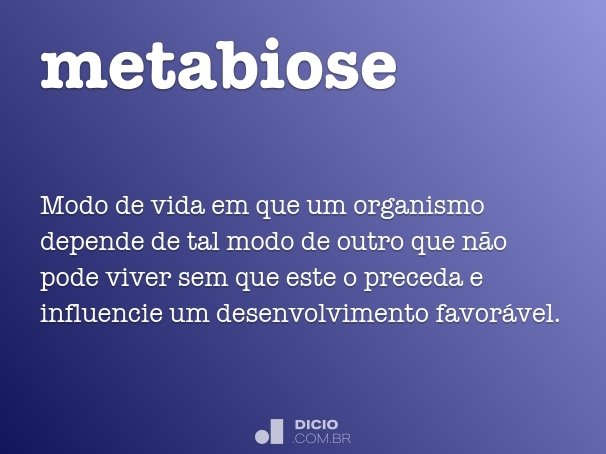 metabiose