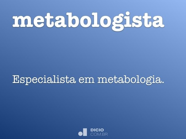 metabologista