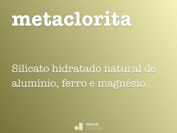 metaclorita