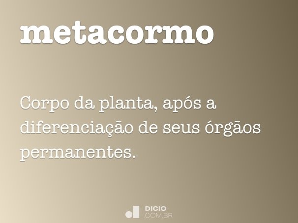 metacormo