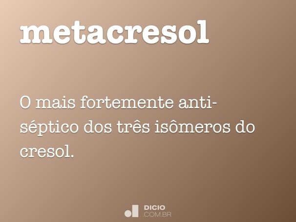 metacresol