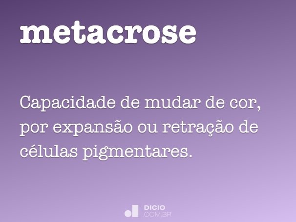 metacrose