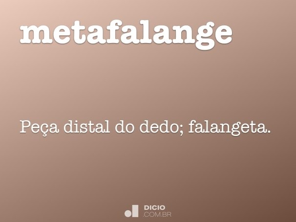 metafalange