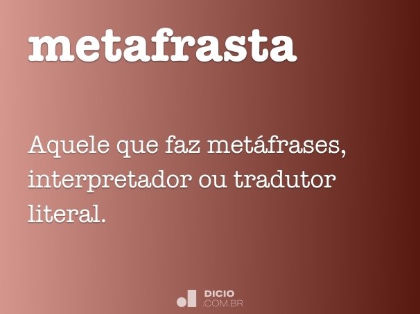 metafrasta