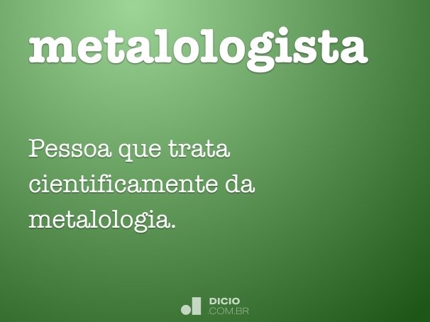metalologista