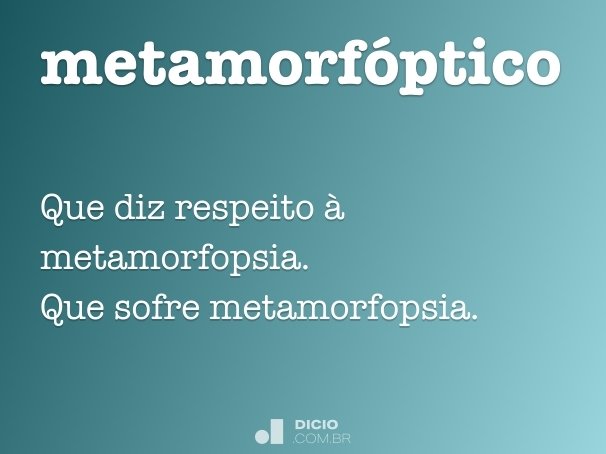 metamorfóptico