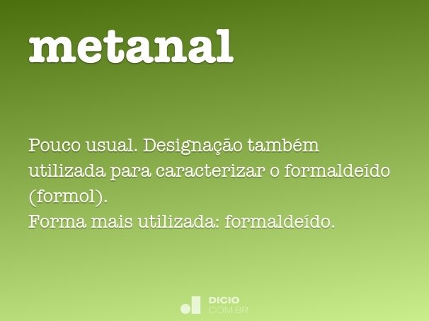 metanal