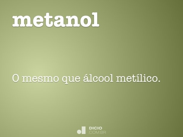 metanol