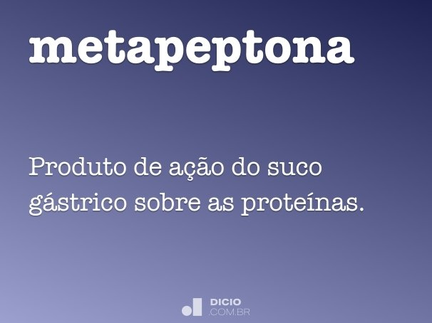 metapeptona