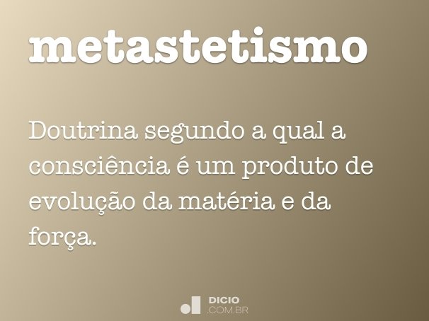 metastetismo