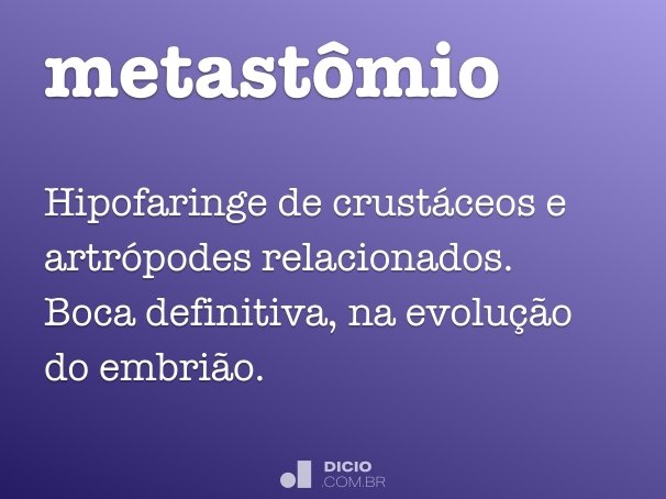metastômio