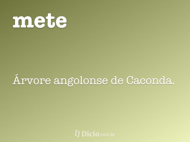 mete