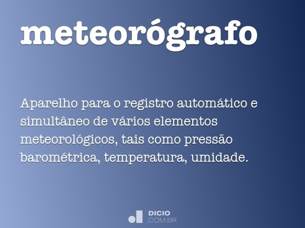 meteorógrafo