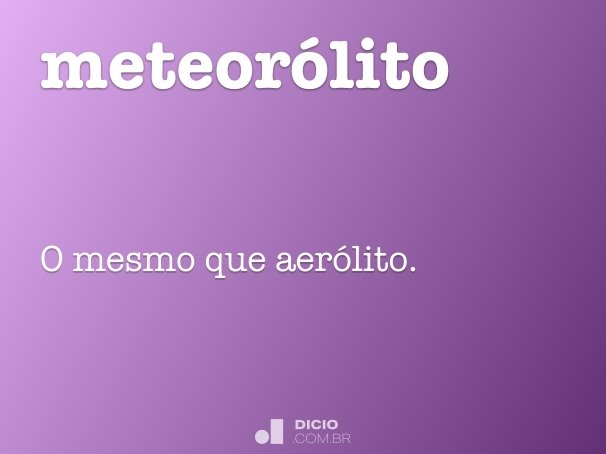 meteorólito