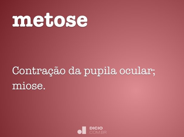 metose