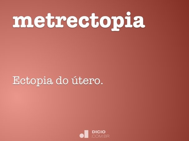 metrectopia