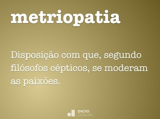metriopatia