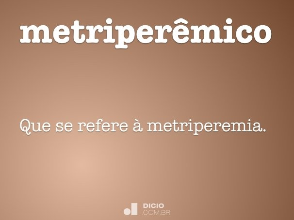 metriperêmico