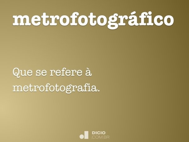 metrofotográfico