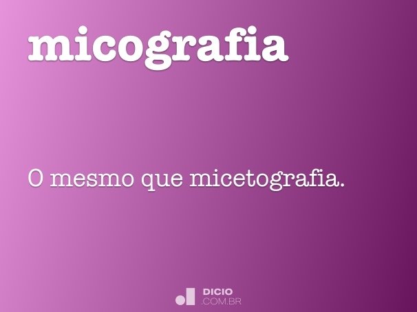 micografia