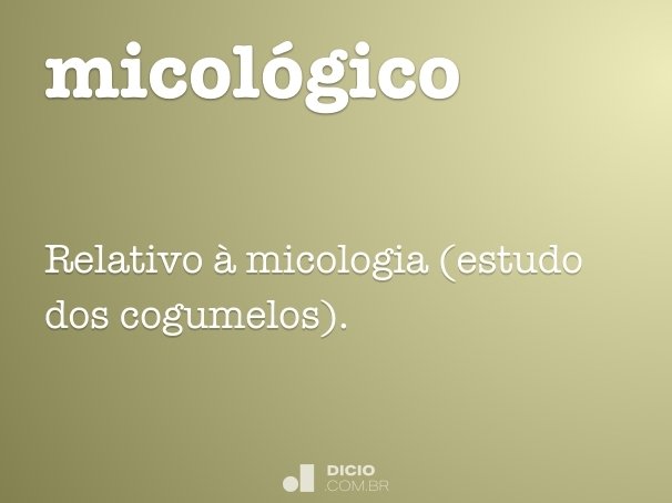 micológico