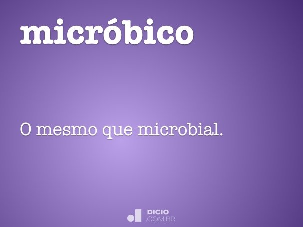 micróbico