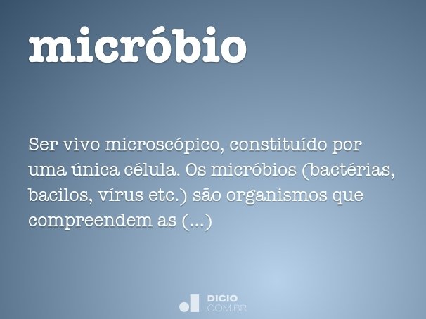 micróbio