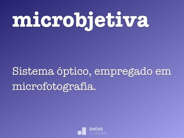 microbjetiva
