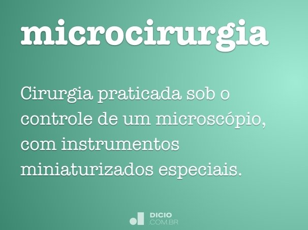 microcirurgia