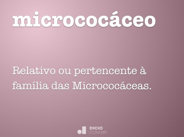 micrococáceo