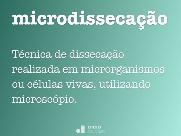 microdissecação