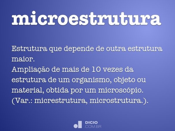 microestrutura