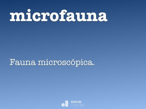 microfauna