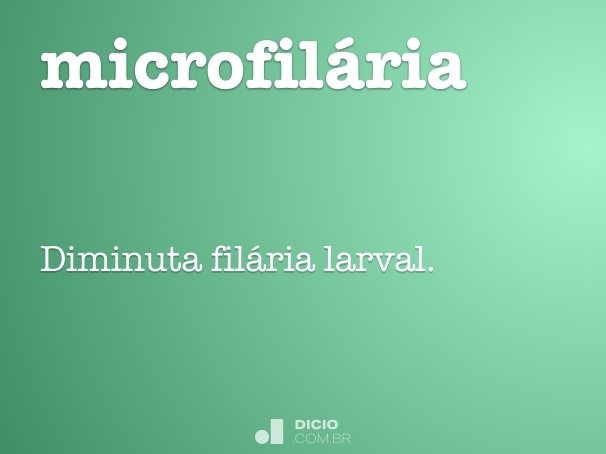 microfilária