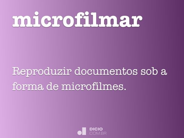 microfilmar