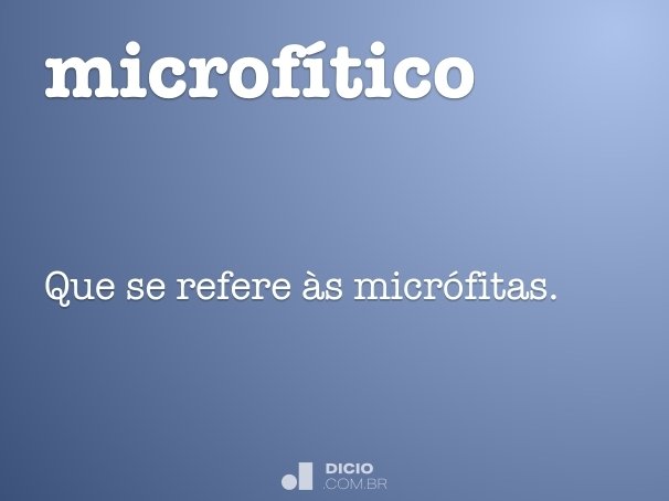 microfítico
