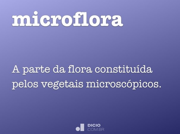 microflora