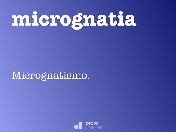 micrognatia